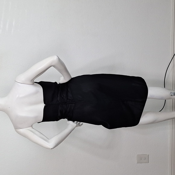 Darcy Vintage Black Romantic Whimsigoth Sweetheart Union Made Dress Size 9/10 - Picture 6 of 14